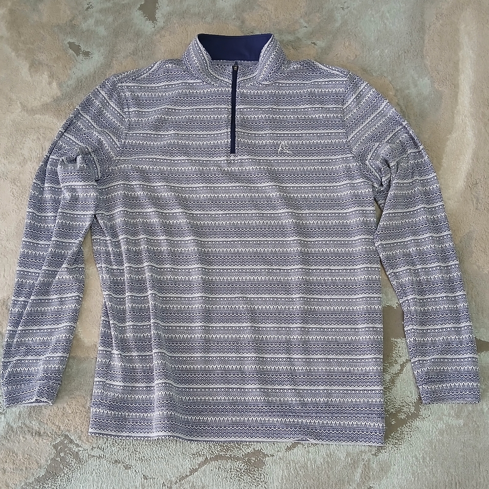 Rhoback Blue and White Men's Shirt